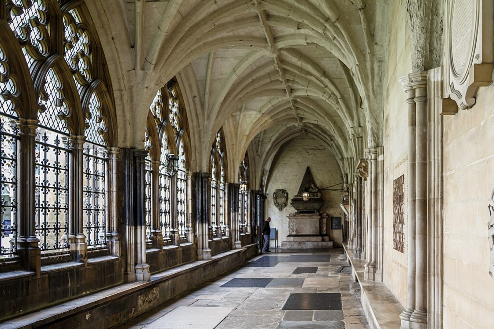 Westminster Abbey Cloisters Medieval Architecture